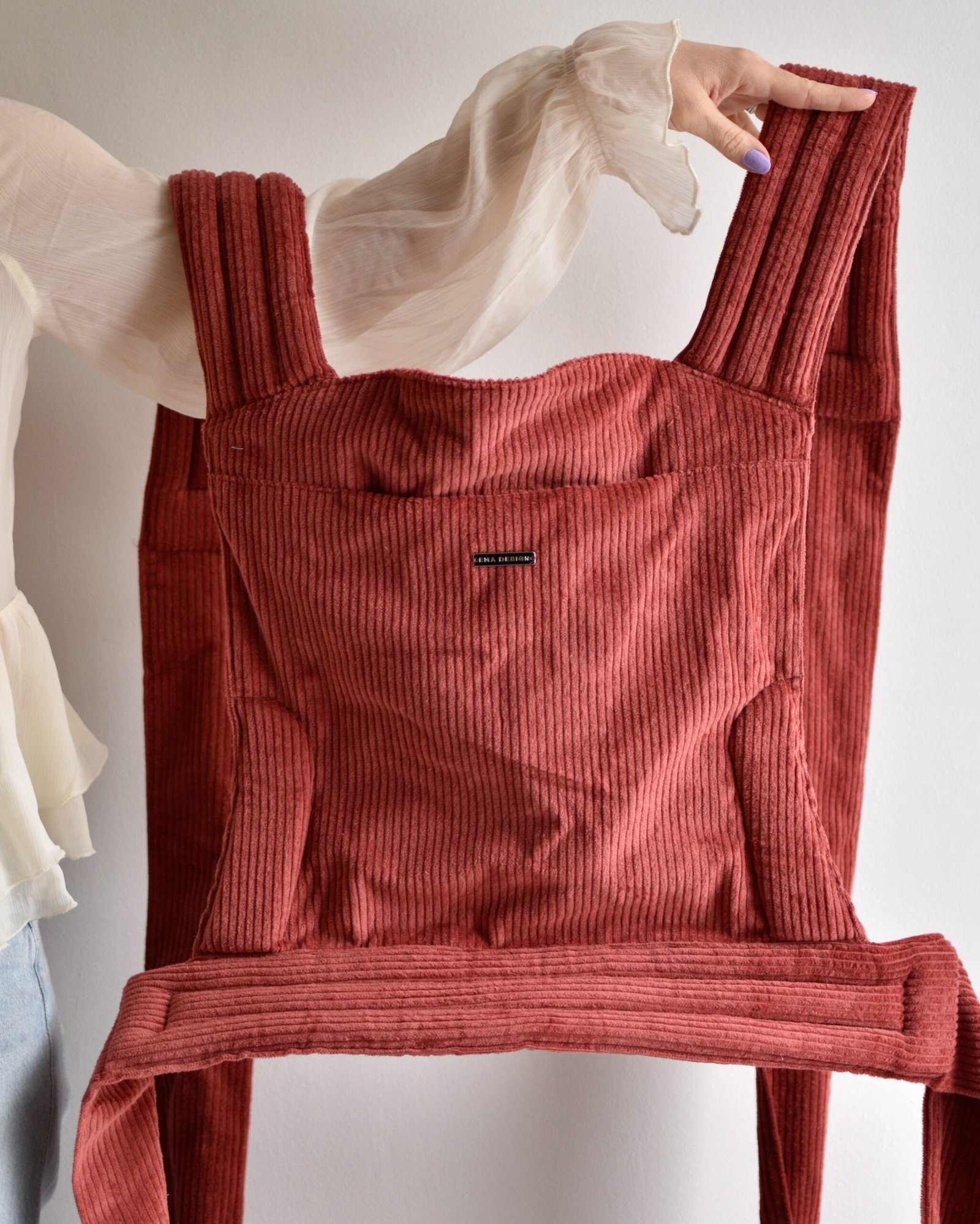 Strawberry Matcha Latte mei tai babahordozó