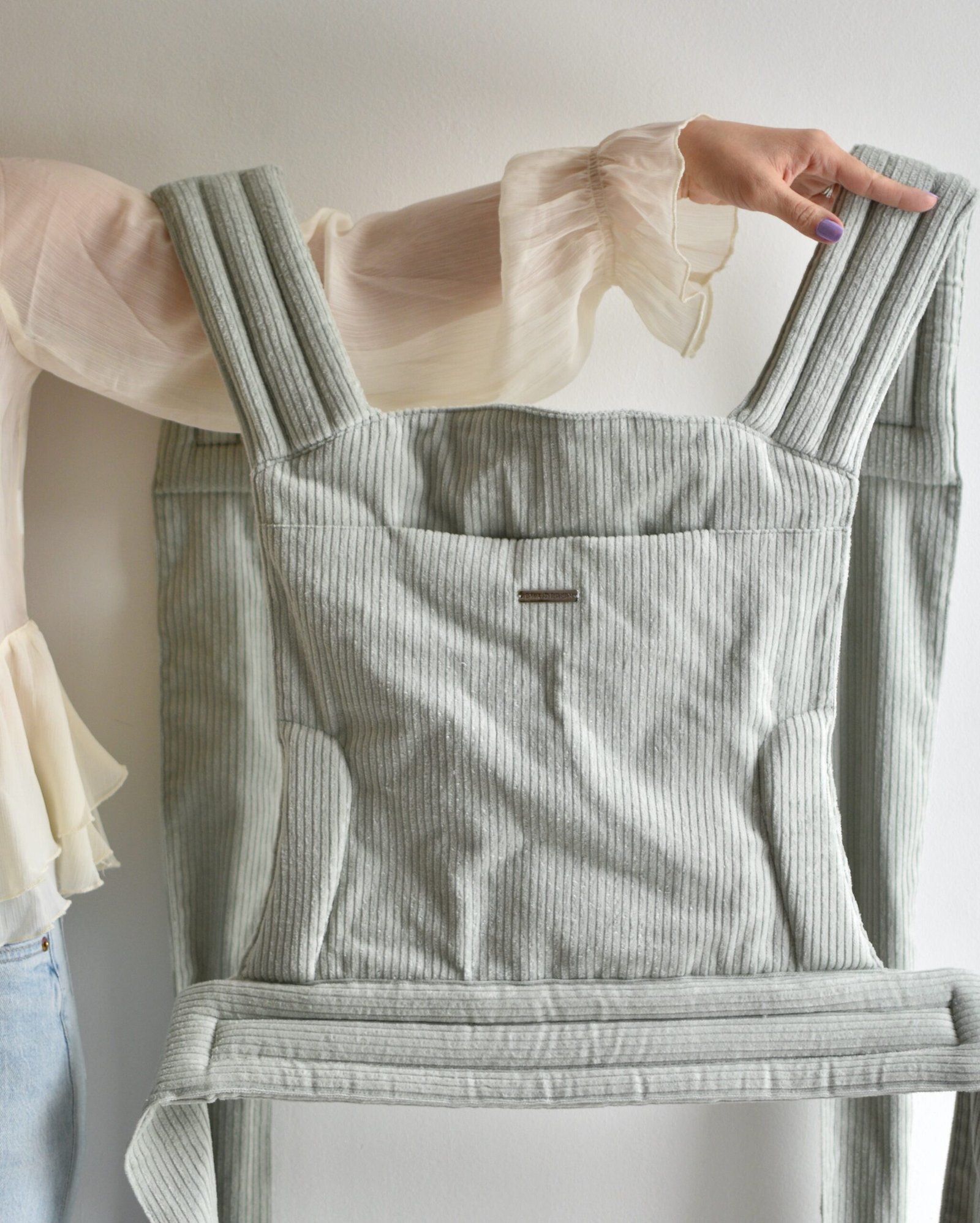 Matcha Latte mei tai babahordozó